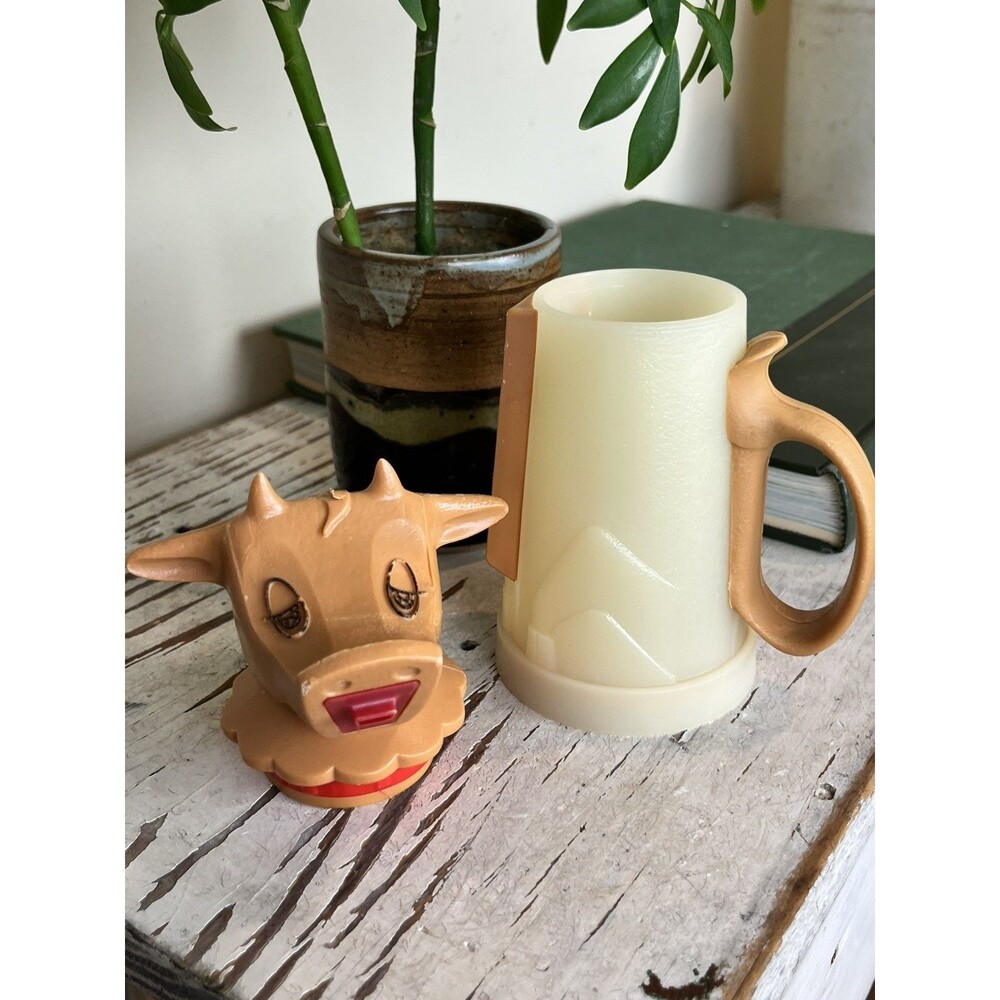 Rare Whirley Industries 1960 - 1970's Moo-Cow Pennsylvania Creamer / Country - Picture 8 of 11